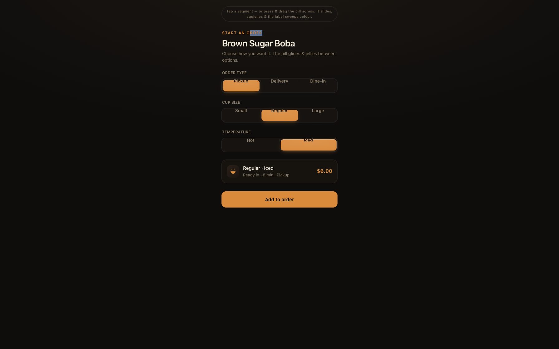Segmented Slide preview