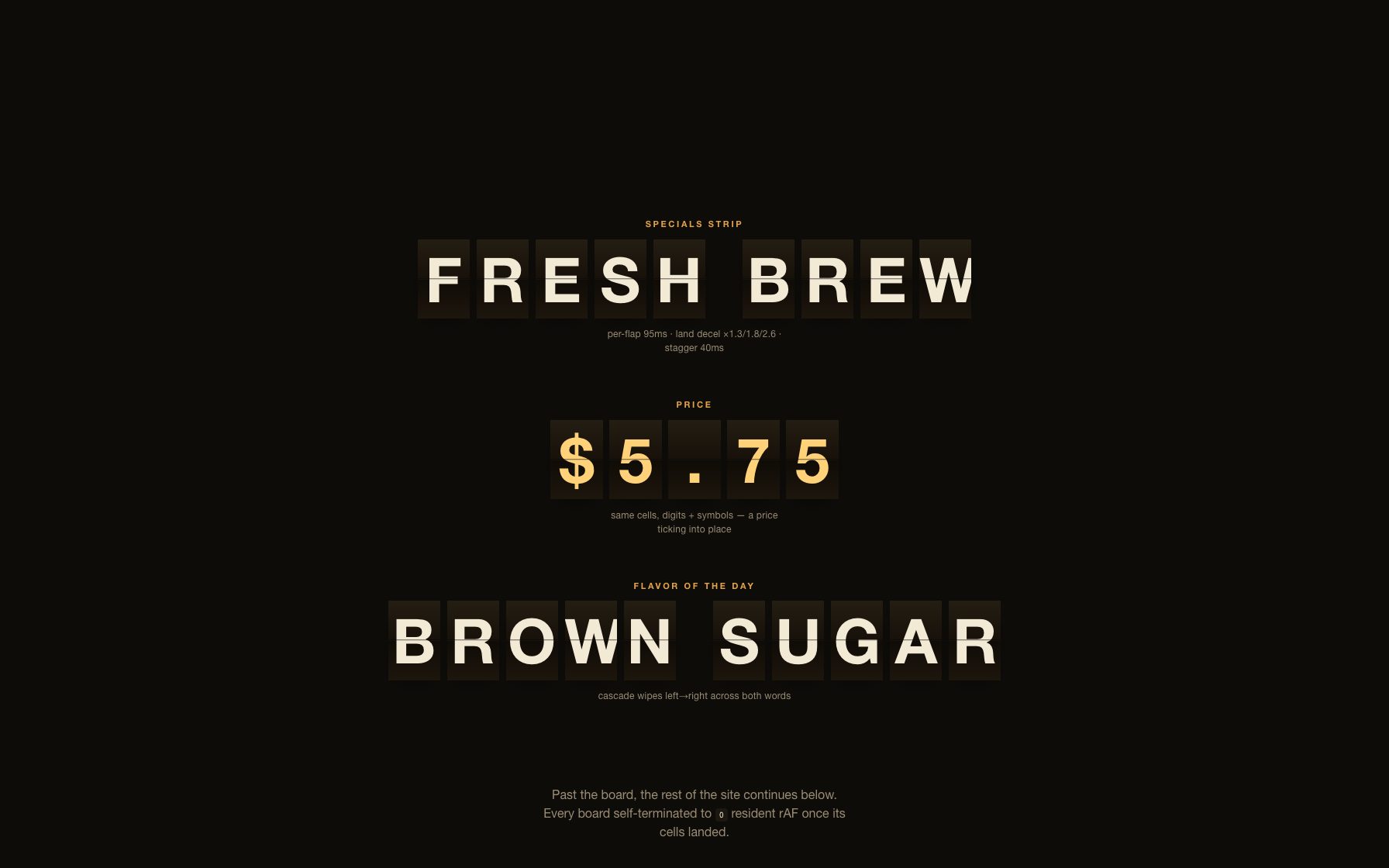 Split Flap Board preview