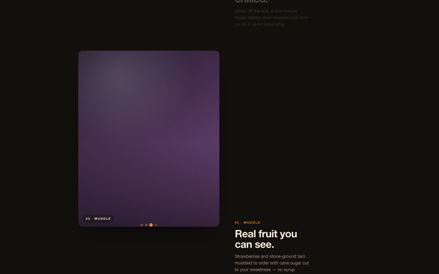 Sticky Caption Steps preview
